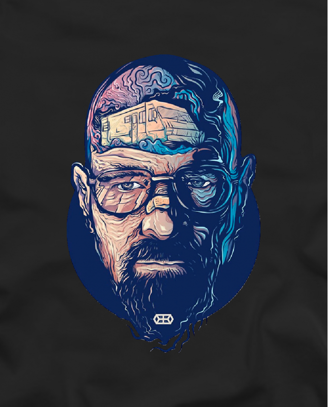 Marškinėliai Heisenberg head